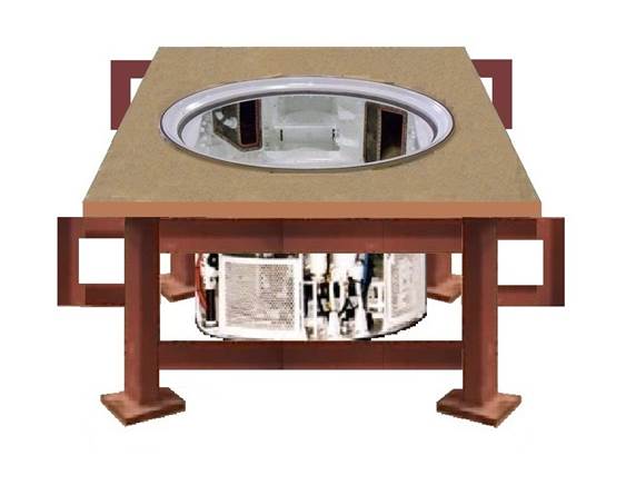 amx 13 chassis hull Turret Structural Holder